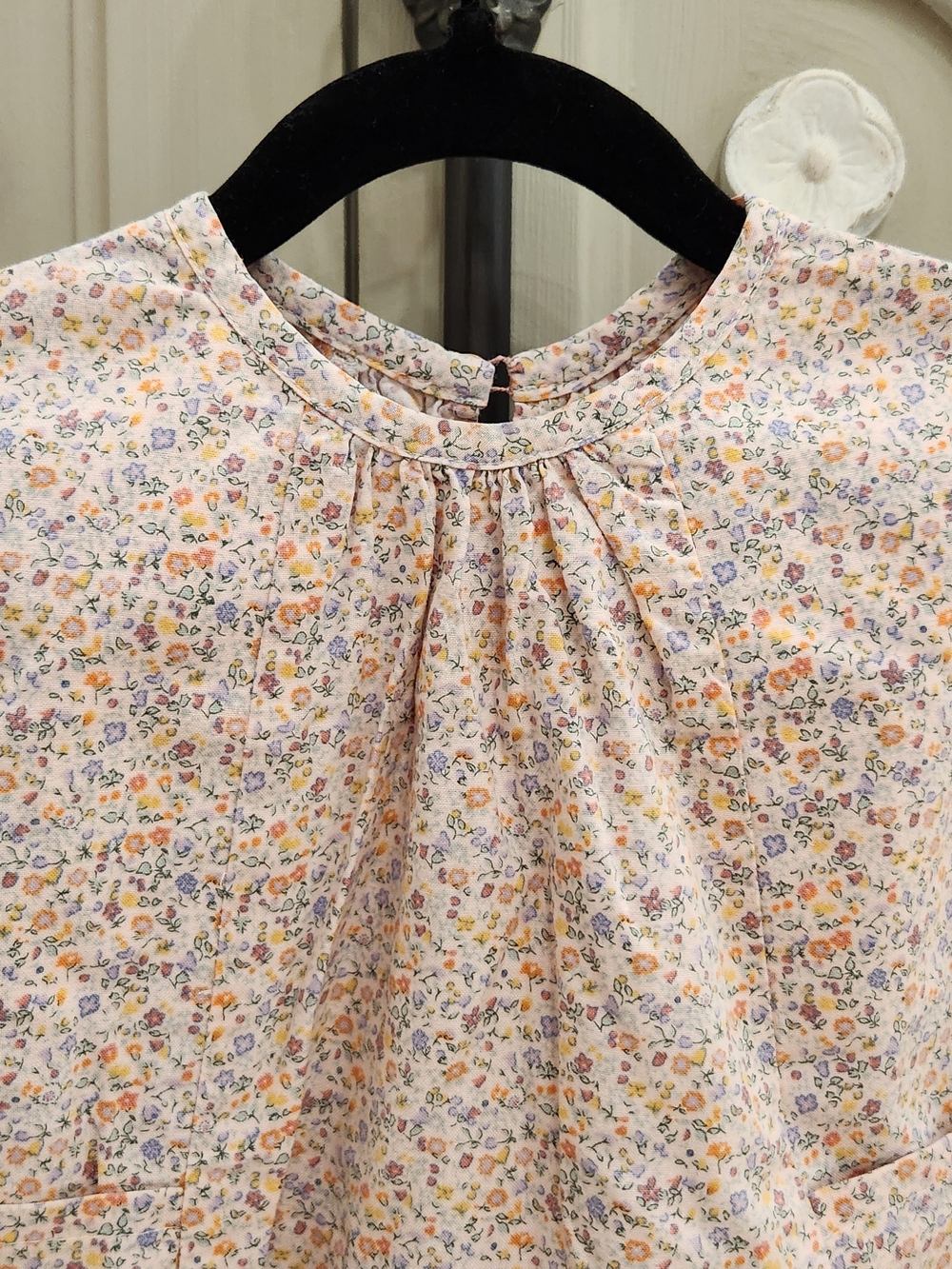 Liberty Of London Katie & Millie Girls' Floral Cotton Dress Size 2